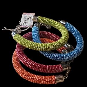Gant Multicolor Beaded Bracelet Set